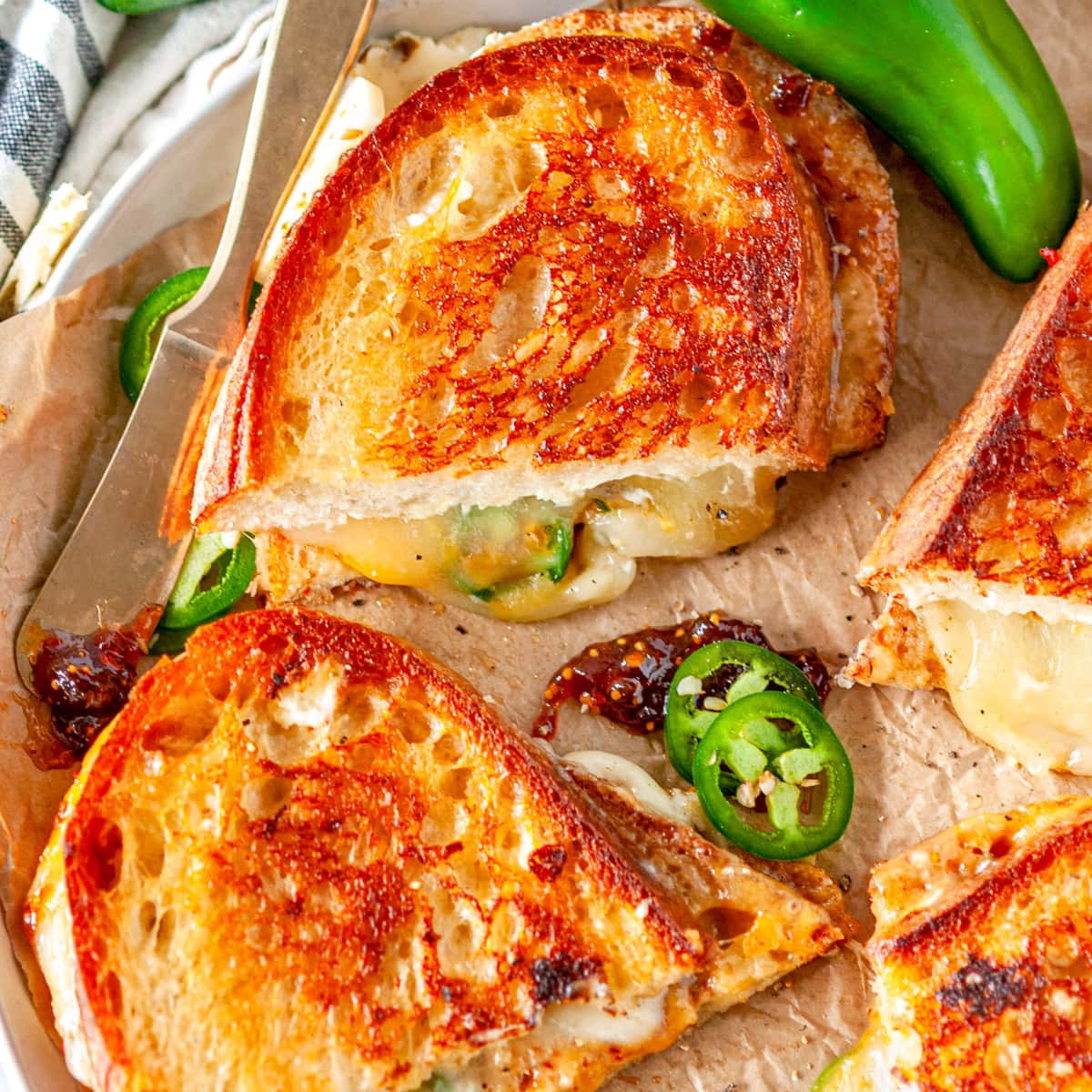 Spicy Cheese Sandwich